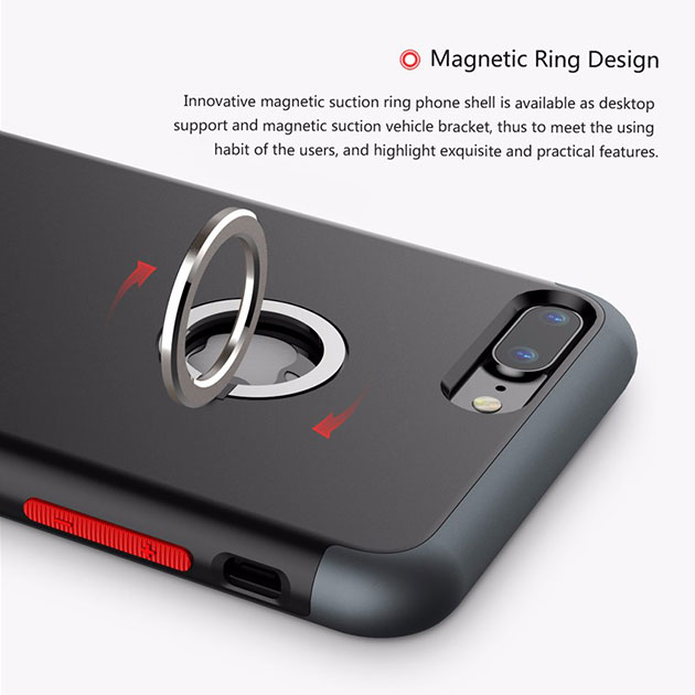เคสแหวนแม่เหล็ก iPhone 7 , iPhone 7 Plus